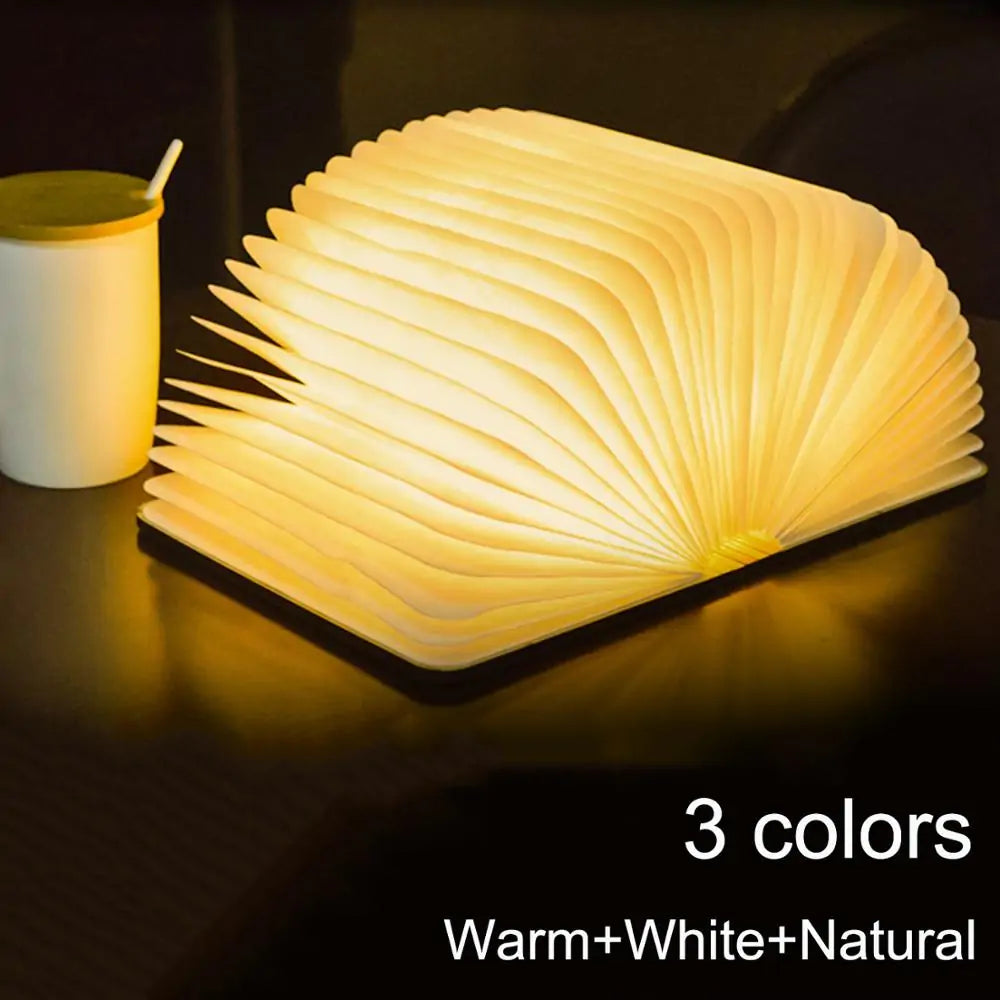 Foldable LED Flop Book Light