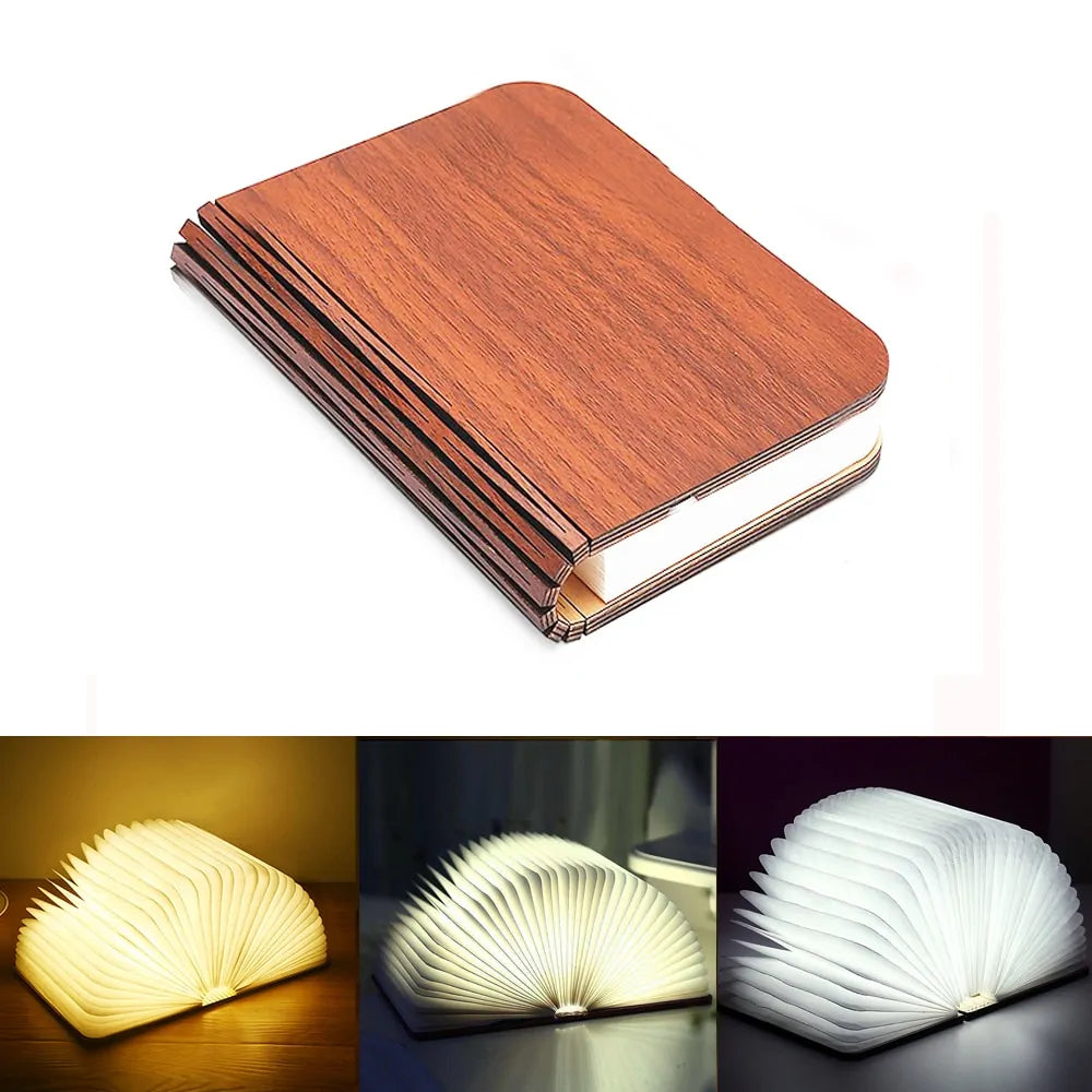 Foldable LED Flop Book Light