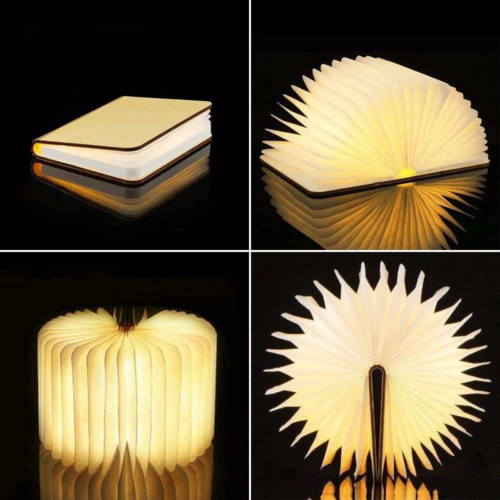 Foldable LED Flop Book Light