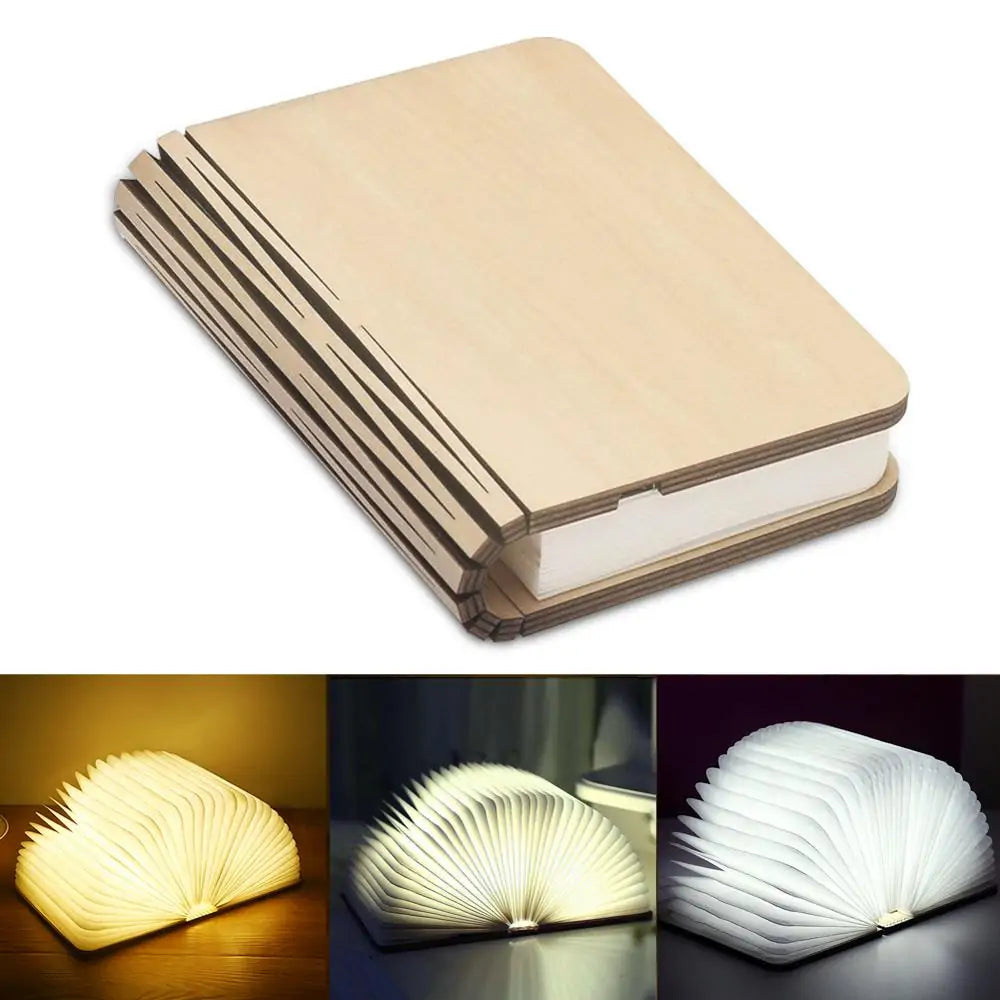 Foldable LED Flop Book Light